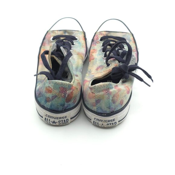 Converse All Star Women's Tye-Dye Floral Low Top Sneakers Size 7 US - Picture 6 of 15